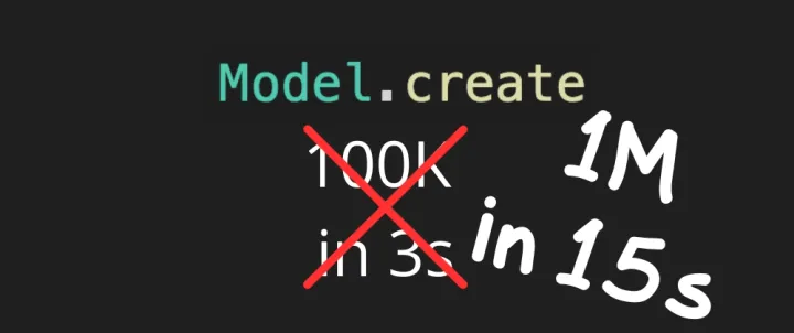 Supercharge Your Rails App: Inserting 1 Million Records in 15s
