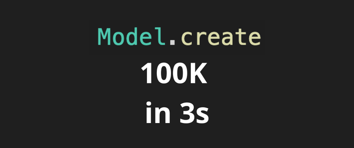 Performance Guide to create 100k records in less than 3s using Ruby on Rails